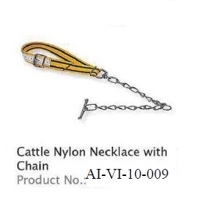 CATTLE NYLON NECKLACES WITH CHAIN